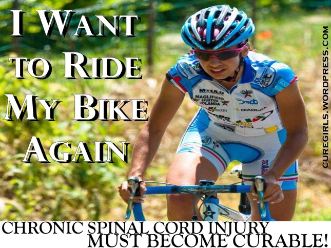 Marina: I want to ride my bike again!