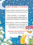 Lettera della Cure Girl Marina a Babbo Natale