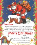 Letter to Santa from cure girl Lolly