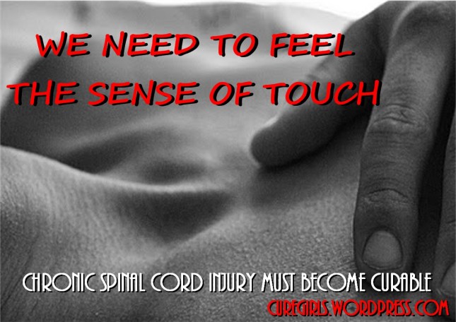 WE NEED TO FEEL  THE SENSE OF TOUCH 